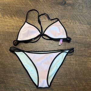 Victorias Secret Baby Pink Bikini Size Medium